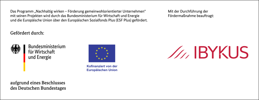 Gefördert durch: Wirtschaftsministerium, EU, IBYKUS